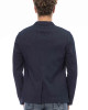 Fabric Jacket. Classic Model. Front Pockets. Button Closure.