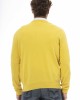 V-neck Sweater. Long Sleeves. Neck Cuffs And Bottom Of Fine Ribbed Knit. Regular Fit. Embroidered Logo.