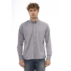 Shirt. Short Button-down Neck. Front Closure With Buttons. Button Closure On Cuffs