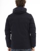 Jacket With External Threaded Pockets. Baldinini Trend Monogram. Front Closure With Zip And Zipper Pull With Logo.