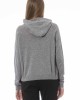 Hooded Sweater. Long Sleeves. Ribbed Knit Wrists And Bottom. Monogram Baldinini Trend In Metal.