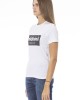 Short Sleeve T-shirt With Crew Neck. Baldinini Trend Print On The Front.