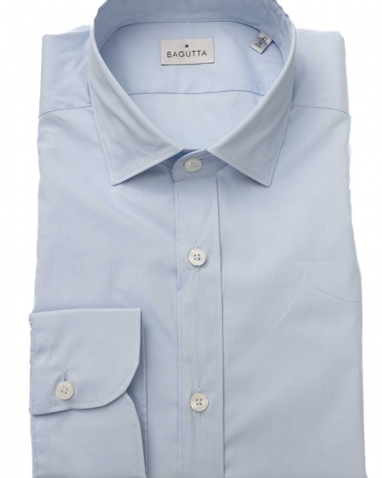 Slim Fit Shirt With French Collar