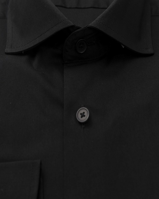 Slim Fit Shirt With French Collar