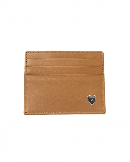 Leather Card Holder. Front Logo. 10*8