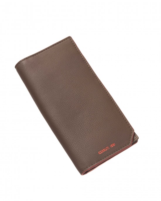 Leather Wallet. Front Logo. 20*10*3