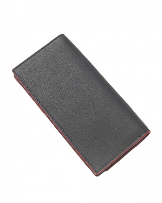 Leather Wallet. Front Logo. 20*10*3