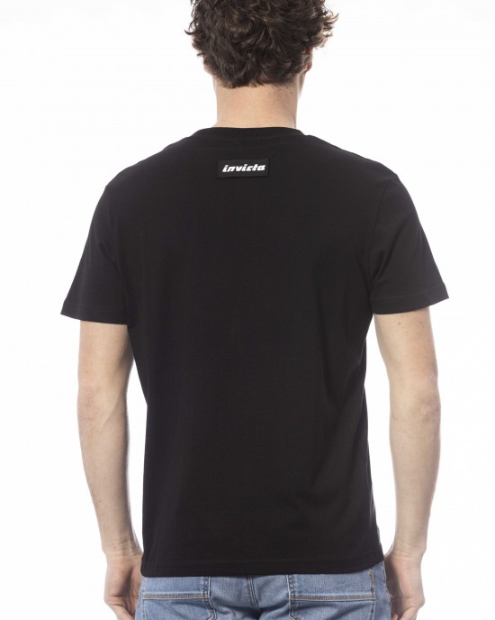 Short Sleeve T-shirt With Crew Neck. Print With Front Logo.