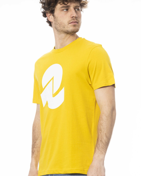 Short Sleeve T-shirt With Crew Neck. Print With Front Logo.