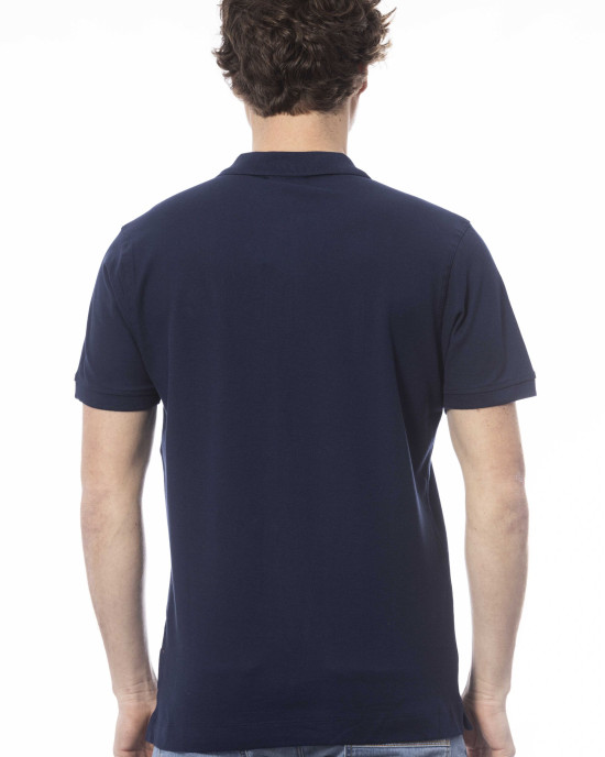 Short Sleeve Polo. Logo On The Chest.