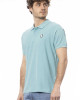 Short Sleeve Polo. Logo On The Chest.