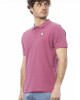 Short Sleeve Polo. Logo On The Chest.