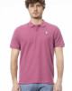 Short Sleeve Polo. Logo On The Chest.
