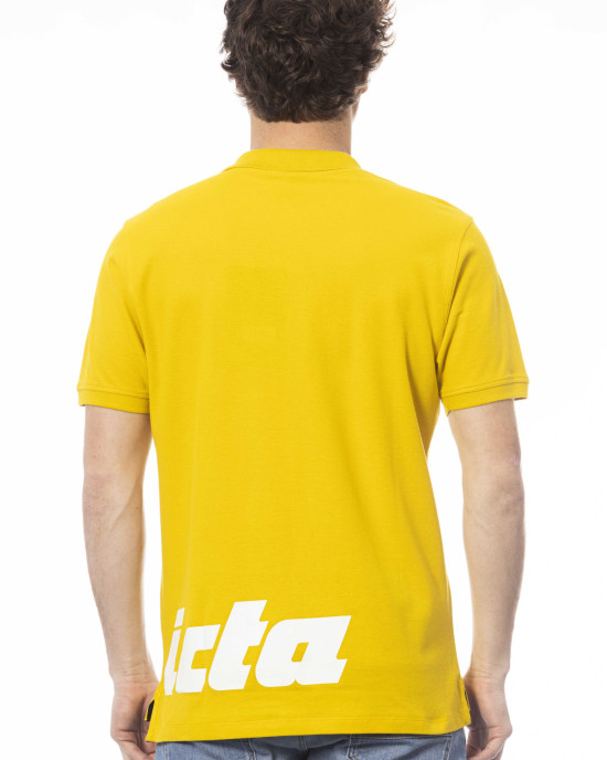 Short Sleeve Polo. Logo On The Chest.