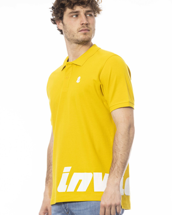Short Sleeve Polo. Logo On The Chest.
