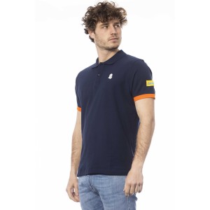 Short Sleeve Polo. Logo On The Chest.