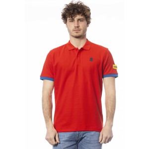 Short Sleeve Polo. Logo On The Chest.