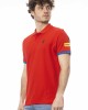 Short Sleeve Polo. Logo On The Chest.