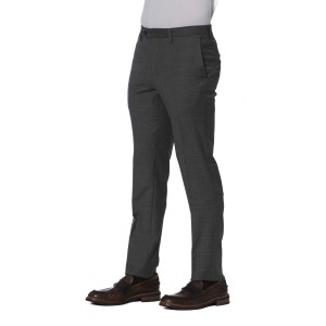 Trousers. Front Zipper And Button Closure. Side Pockets. Back Welt Pockets.