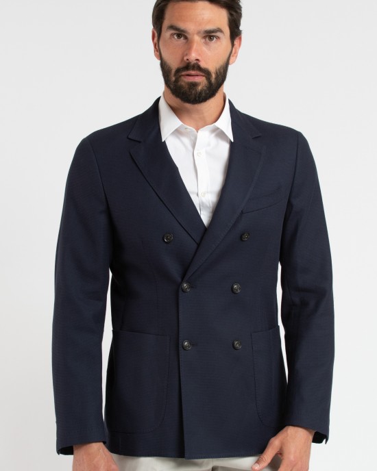 Two Button Jacket. Front Pockets.