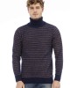 Turtleneck Sweater. Long Sleeves. Ribbed Collar Cuffs And Bottom.