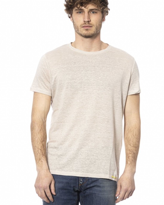 T-shirt With Crew Neck. Short Sleeves.