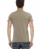 Short Sleeve T-shirt With Round Neck. Front Print.