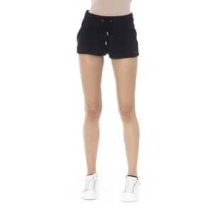 Sweatshirt Shorts With Elastic Waist And Drawstring. Side Pockets. Front Logo.