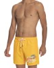 Beach Shorts With Print. Side Pockets. Rear Welt Pockets. Elasticized Waistband With Drawstring.