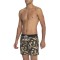 Beach Shorts With Print. Side Pockets. Rear Welt Pockets. Elasticized Waistband With Drawstring.