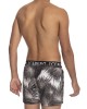 Beach Shorts With Print. Side Pockets. Elasticized Waistband With Drawstring.