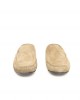 Men's Driver Moccasin In Real Leather. Rubber Sole.