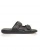 Real Leather Sandals. Wide Tablets With Buckle Detail. Rubber Sole.