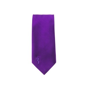 Embroidered Tie. 8 Cm