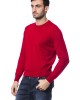 Embroidered Crew Neck Sweater In Merino Wool