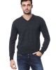 Embroidered Crew Neck Sweater In Merino Wool