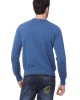 Embroidered Crew Neck Sweater In Merino Wool