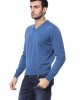 Embroidered Crew Neck Sweater In Merino Wool