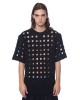 Round Neck Perforated T-shirt