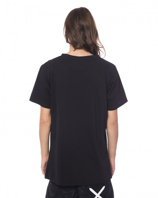 Round Neck T-shirt With Print. Short Sleeve