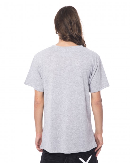 Round Neck T-shirt With Print. Short Sleeve
