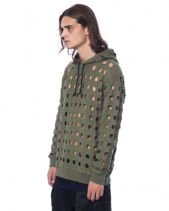 Perforated Hoddie