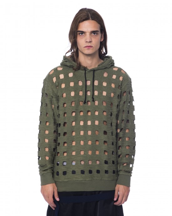 Perforated Hoddie