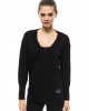 V-neck Max Pull Sweater With Embellished Logo