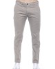 Men's Trousers. Zip And Buttons Closure. Multiple Pockets. Micro-pattern.