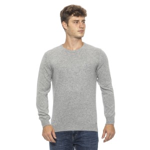 Men's Sweater. Crew Neck. Solid Color.