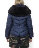 Woman Parka. Zip Closure And Drawstring At The Waist. Two Front Pockets. Hood With Removable Fur.