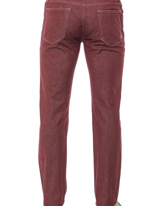 Super Slim Men's 5-pocket Trousers. Button And Zip Closure.