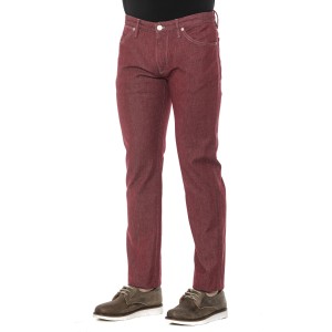 Super Slim Men's 5-pocket Trousers. Button And Zip Closure.