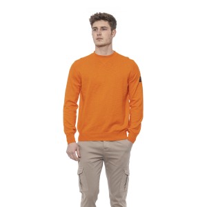Man Sweater. Crewneck. Solid Color.